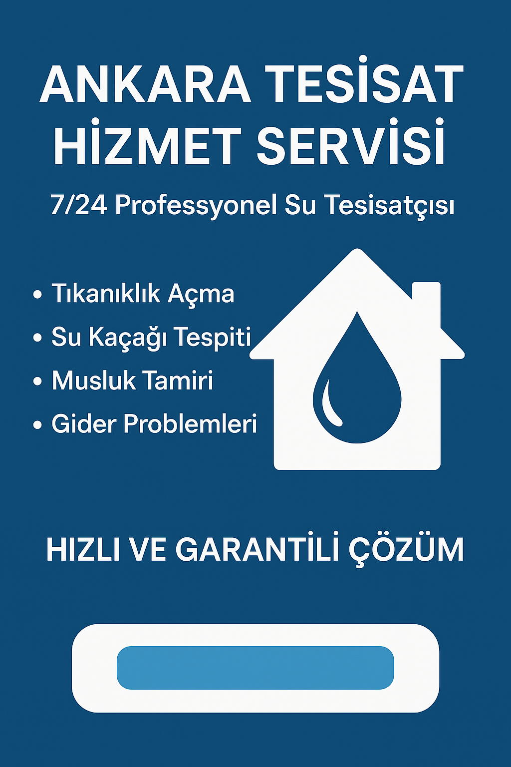 Ankara’da Profesyonel Su Tesisat Ustası ile Kırmadan Temiz Müdahale